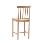 Eton Farmhouse Bar Stools | Natural | Set of 2