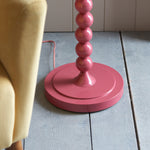 Higgledy Bobble Floor Lamp Base | Pink Clay