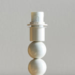 Higgledy Bobble Table Lamp Base | Almond White