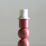 Higgledy Bobble Table Lamp Base | Pink Clay