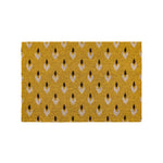 Ikat Coir Doormat | Ochre | 90cm