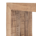 Iowa Rustic Mango Wood Dining Bench | Natural