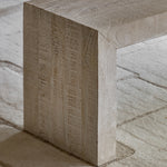 Iowa Rustic Mango Wood Dining Bench | Whitewash