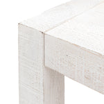 Iowa Rustic Mango Wood Dining Table | Whitewash