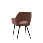 Ivorra Arch Dining Chairs | Brown | Set of 2