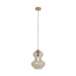 Kelda Hourglass Pendant Light | Champagne