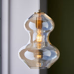 Kelda Hourglass Pendant Light | Champagne