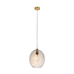 Kelda Oval Pendant Light | Champagne