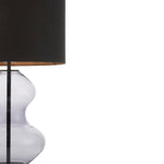 Kelda Hourglass Table Lamp | Black