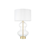 Kelda Hourglass Table Lamp | Natural