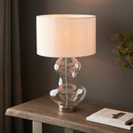 Kelda Hourglass Table Lamp | Vintage White