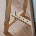 Kingham Oak Cheval Mirror | Natural