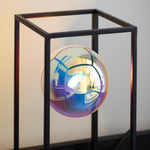 Kinjo Iridescent Sphere Table Lamp | Matt Black