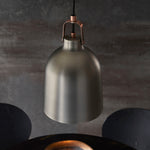 Lazenby Industrial Pendant Light | Aged Pewter