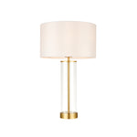 Lessina Table Lamp | Brushed Gold/Vintage White | Large