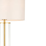 Lessina Table Lamp | Brushed Gold/Vintage White | Large