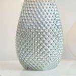 Livia Table Lamp | Vintage White/Silver Mercury