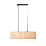 Longshore Seagrass 2 Pendant Light | Black/Natural