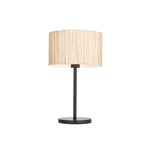 Longshore Seagrass Table Lamp | Black/Natural