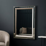 Madrid Bevelled Mirror | Silver | Small