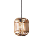 Mathias Bamboo Cage Single Pendant Light | Natural