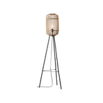 Mathias Bamboo Cage Floor Light | Natural