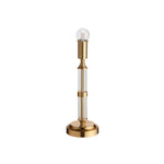 Morton Cordless Table Lamp | Brushed Aged Brass