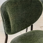 Oppo Oval Dining Chairs | Green | Set of 2
