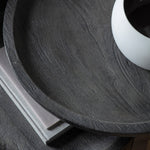 Ottawa Nesting Side Tables | Black/Greywash | Set of 2