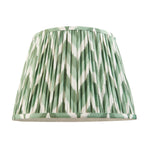 Pleated Fabric Zigzag Shade | Cotswold Green