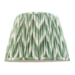 Pleated Fabric Zigzag Shade | Cotswold Green