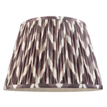 Pleated Fabric Zigzag Shade | Pearl Grey