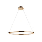 Staten Circle Pendant Light | Gold