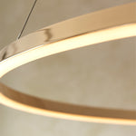 Staten Circle Pendant Light | Gold