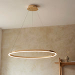 Staten Circle Pendant Light | Gold