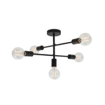 Studio Ceiling Lamp | Matt Black | Small