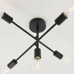 Studio Ceiling Lamp | Matt Black | Small
