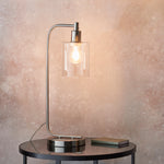 Toledo Table Lamp | Brushed Nickel