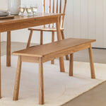 Wycombe Nordic Dining Bench | Natural