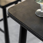 Wycombe Nordic Dining Table | Black