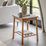 Wycombe Nordic Side Table | Natural