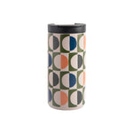 Men's Stainless Steel Travel Mug | Geo Circles