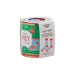 Chilli Pepper Socks in a Can