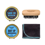 Shoe Shine Kit in a Tin | 4-Piece Set