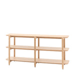 Hatfield Open Display Unit | Natural Oak | Wide