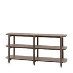 Hatfield Open Display Unit | Smoked Oak | Wide