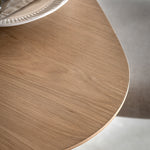 Hatfield Retro Oval Dining Table | Natural Oak | Small