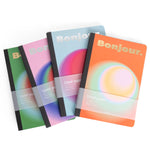 A5 'Bonjour' Notebook | Pink