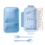 Bon Appetite' Lunch Box | Light Blue