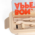 Bon Appetite' Lunch Box | Sand